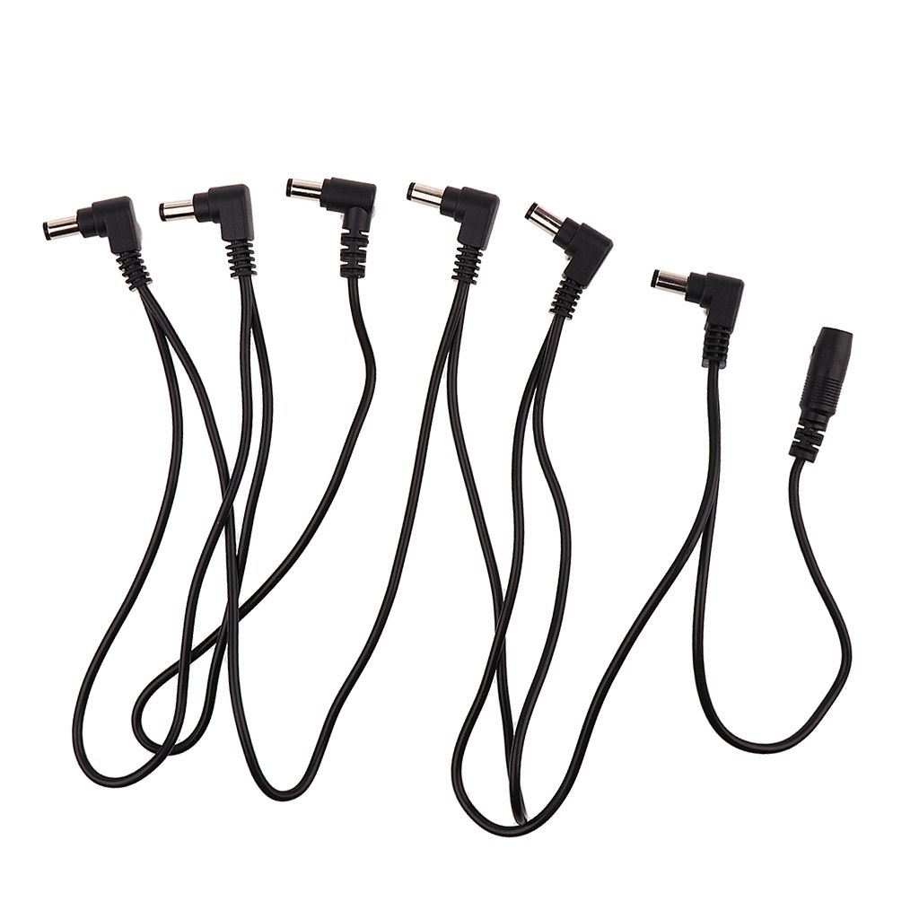 Guitar 6 Way Effect Pedals Splitter Power Supply Cable For 6 Way