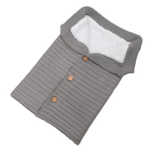 New Born Baby Swaddle Blanket Wrap,Knit Warm