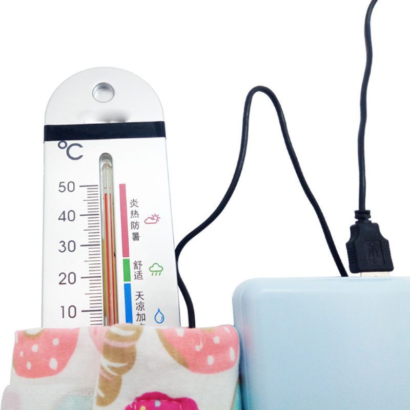 USB Milk Warmer Insulated Bag Portable Travel Cup Warmer