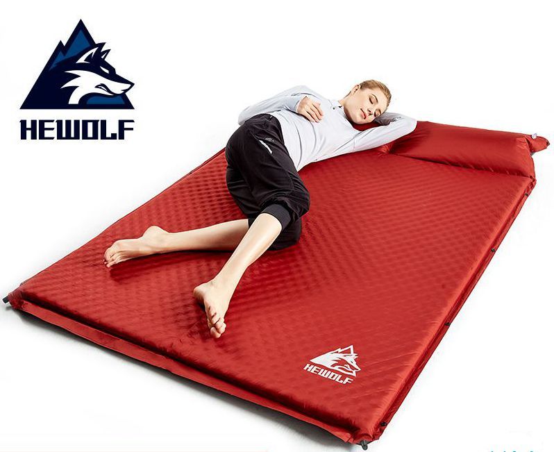 Hewolf 1 2 3 Person Thick 5cm Automatic Inflatable Mattress