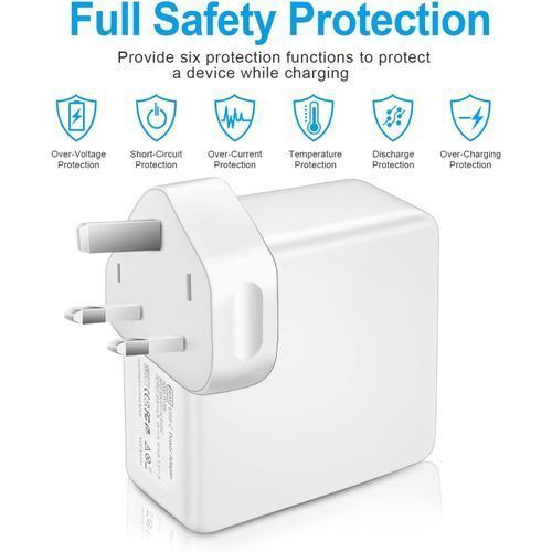 ORIGINAL HIGH QUALITY MacBook Pro / Air Charger Power Adapter -MacBooks Pro & Air Models Mid 2012 & Before - L Type Connector