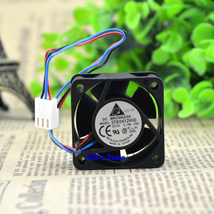New Cpu Cooler Fan For Inverter Efb0412vhd -F00/-R00 12v 3