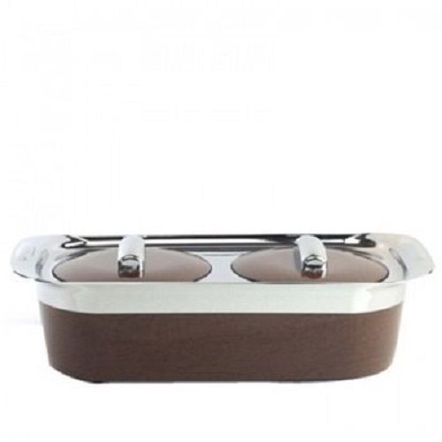 Twin Casserole Set, Brown