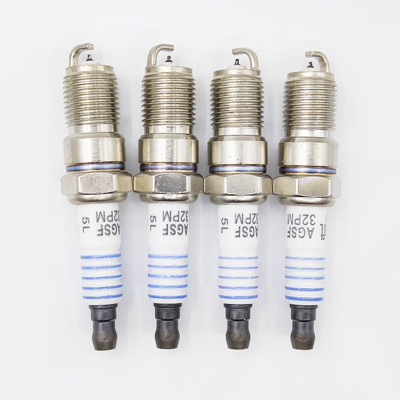 4PCS SP-493 AGSF32PM Platinum Spark Plug For Ford Lincoln Miata Mazda 3 5 MX-5 CX-7 SP493 HJFS24FP SP-509 AYFS22FM