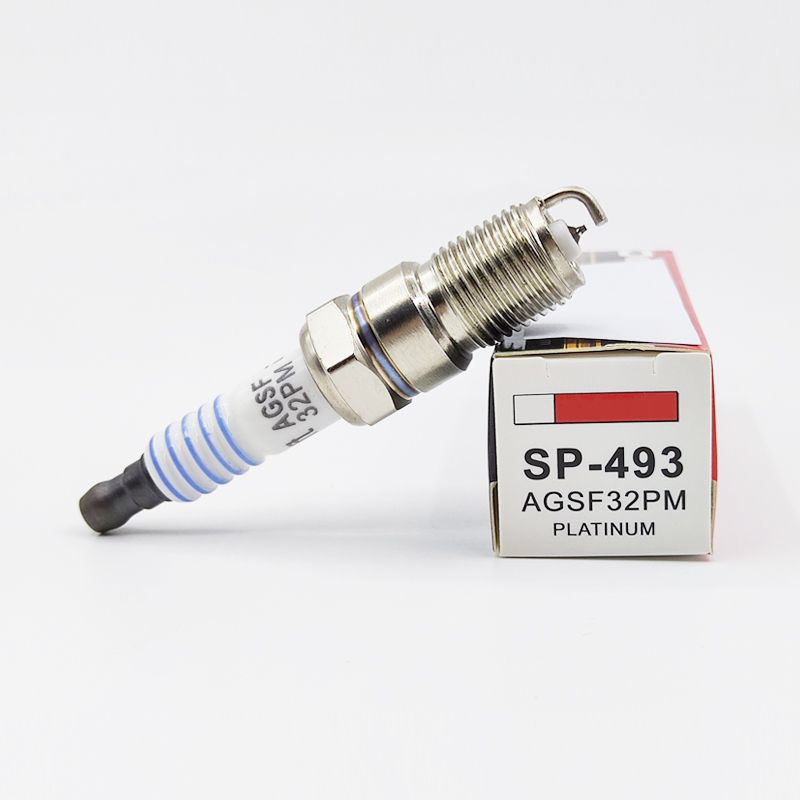 4PCS SP-493 AGSF32PM Platinum Spark Plug For Ford Lincoln Miata Mazda 3 5 MX-5 CX-7 SP493 HJFS24FP SP-509 AYFS22FM