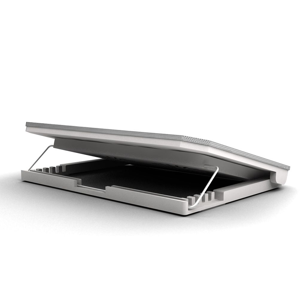 2 Fans S200c Led Quiet Cooler Double Usb Stand Holder Base