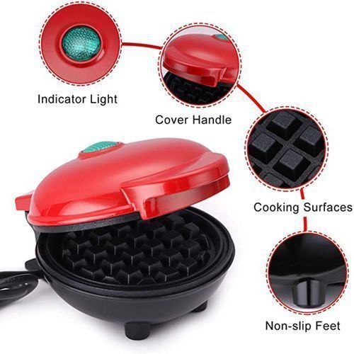 Electric Waffles Maker Cake Oven Mini Waffle Pot