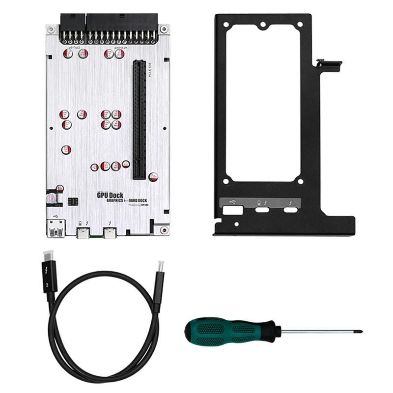 TH3P4G3 Mini GPU Dock Graphics Card Extension Dock External Graphics -Compatible PD 60W 40Gbps DC  ATX