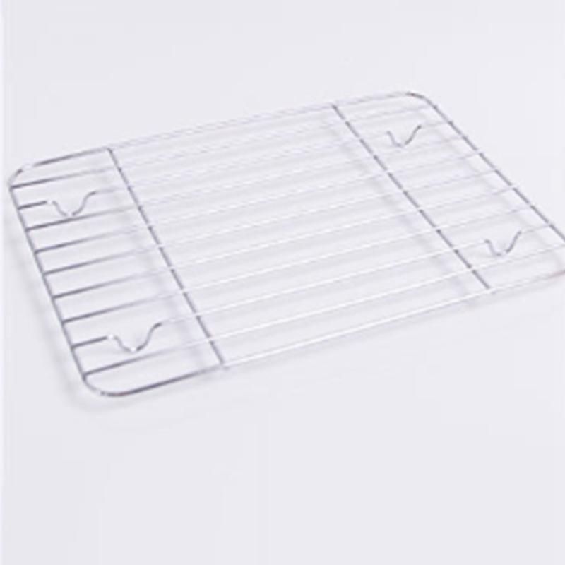 Baking Tray with Removable Cooling Rack Set Baking Pan Sheet Used for Oven Non Sticky Baking Tray Bread Barbecue Mesh Rack Oil Filter Rack S