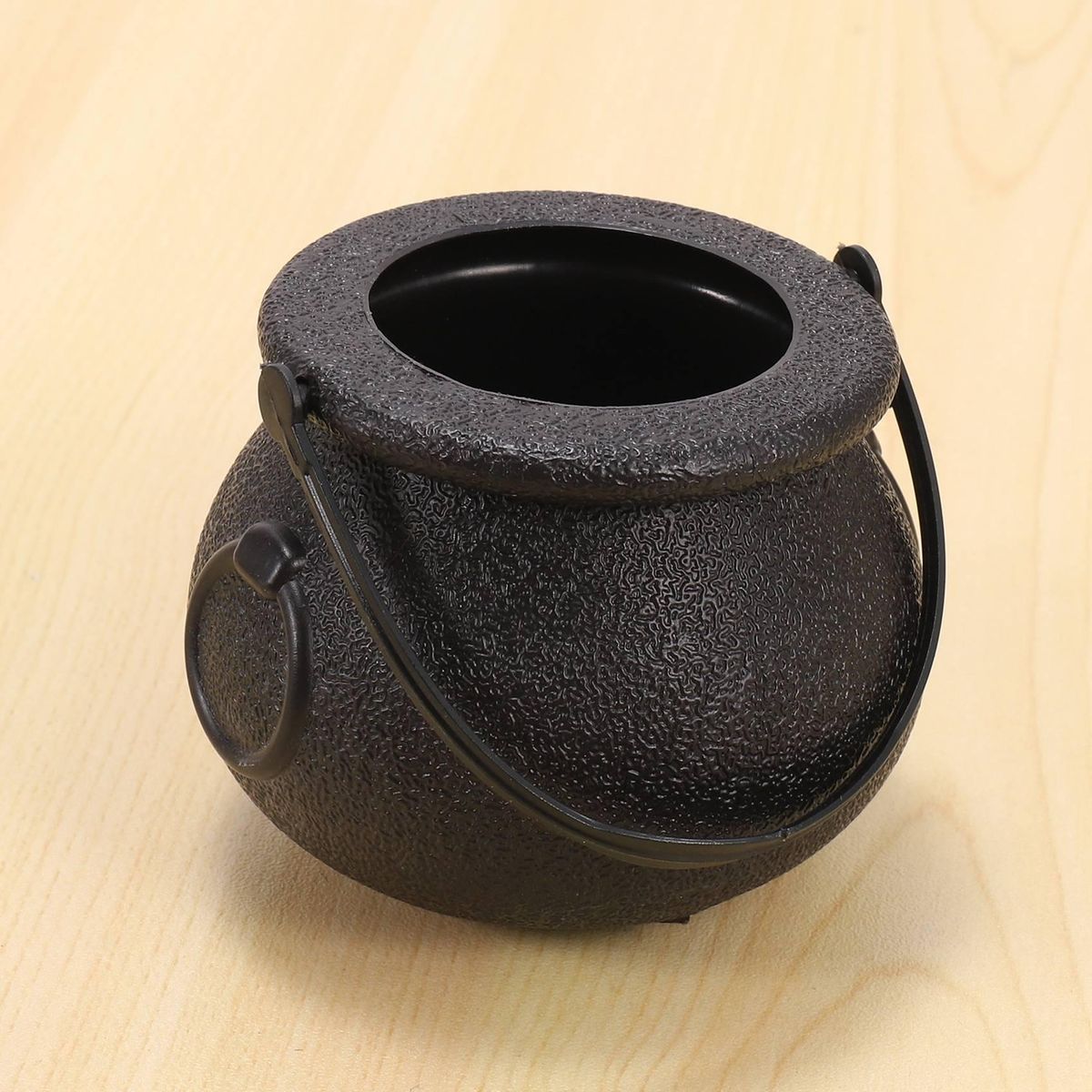 10Pcs Black Candy Holder Pot Halloween Candy Bucket for