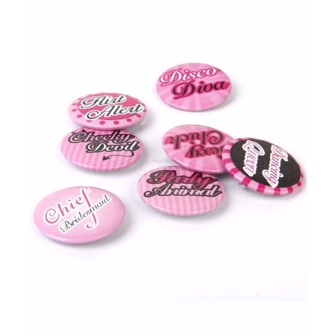 Bride To Be Badge - Set of 8