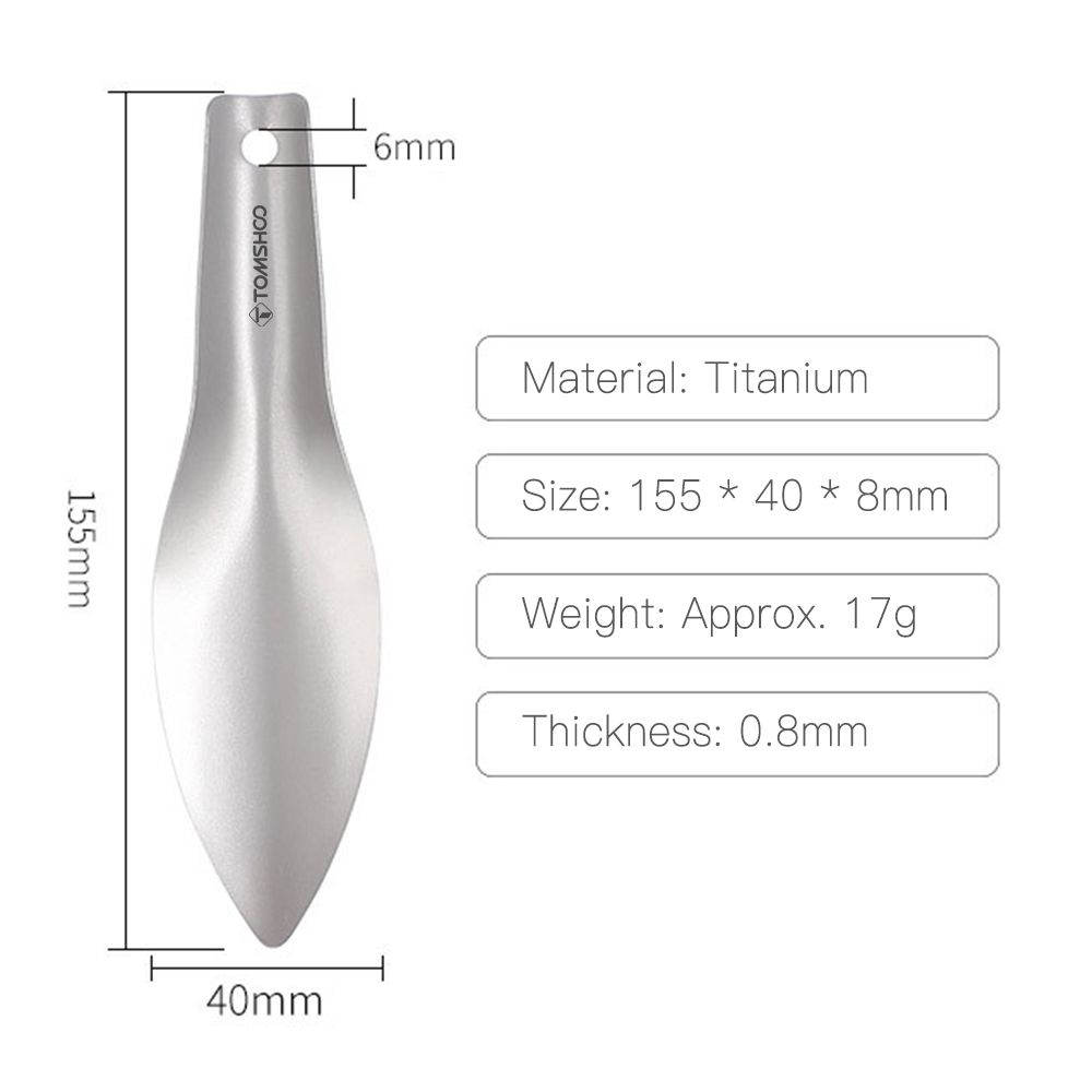 Titanium Garden Hand Shovel Outdoor Camping Hiking