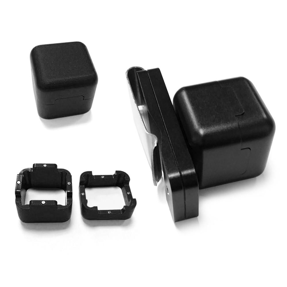 Portable Cue Chalk Case Aluminum Alloy Cue Tip Chalk Holder Billiard Pool Chalk Carrier Billiard Accessory