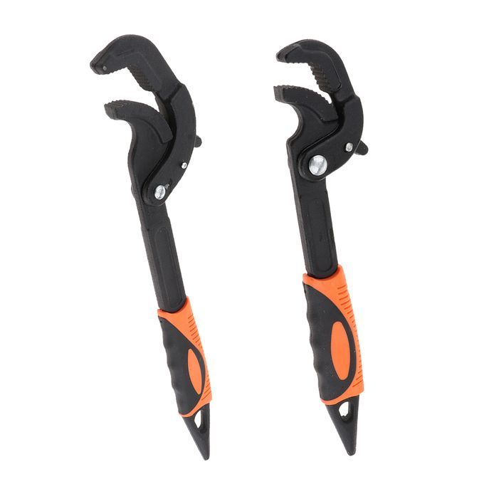 Multipurpose Pipe Wrench, High Carbon Steel Material, Sharp-Ended