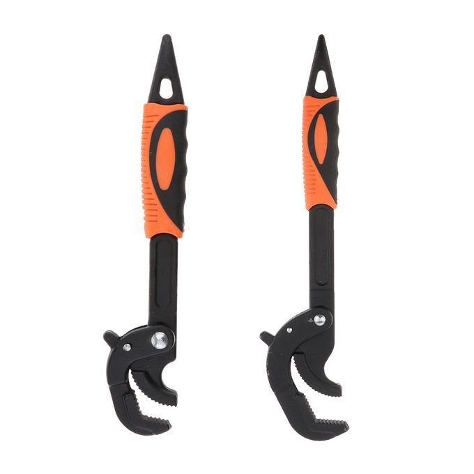 Multipurpose Pipe Wrench, High Carbon Steel Material, Sharp-Ended