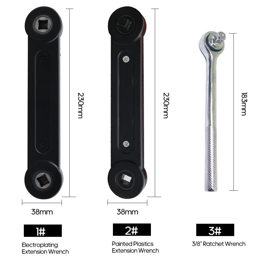 3/8" Universal Extension Wrench Home Mechanical Tension