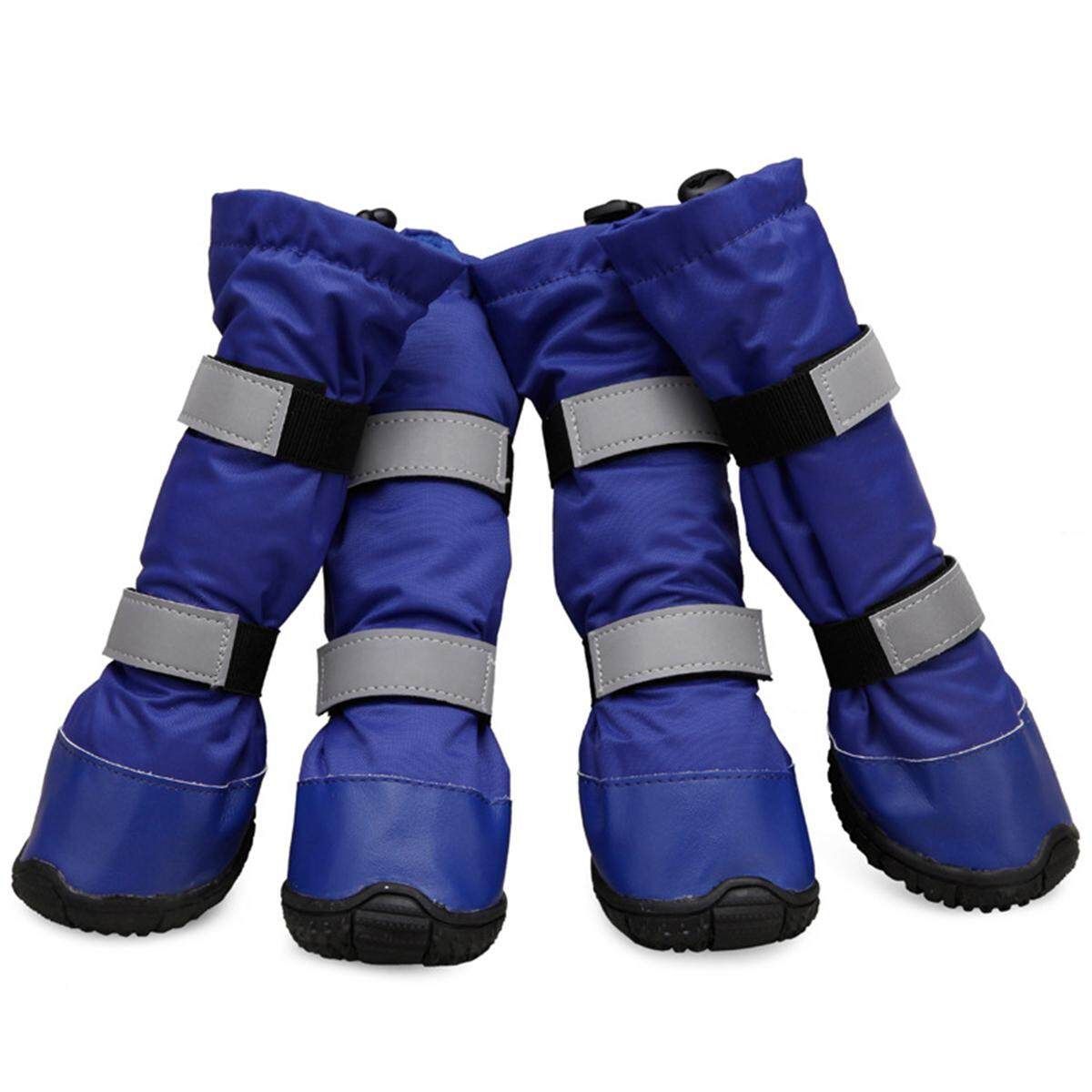 Outdoor Long Waterproof Non-slip Dog Boots Dog Shoes Dog Rainshoes Galoshes Ninety