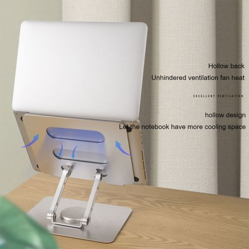 Laptop Rotatable Stand For Tablet,laptop,Mac-book Air,dell ,HP, Samsung,Huawei,iPad,and Redmi