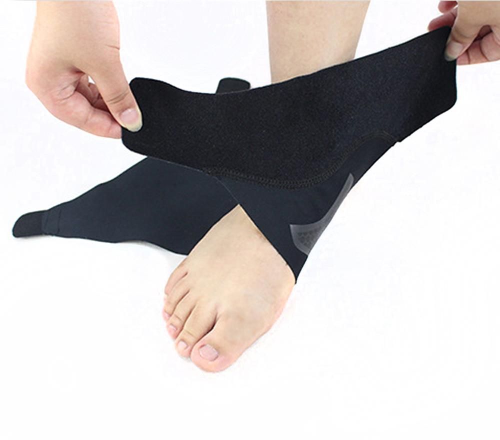 1PC Ankle Support Bandage Sports Ankle Protective Ss Fitness Running Volleyball Anklets Protector Foot Sprain Safety Wraps-Right