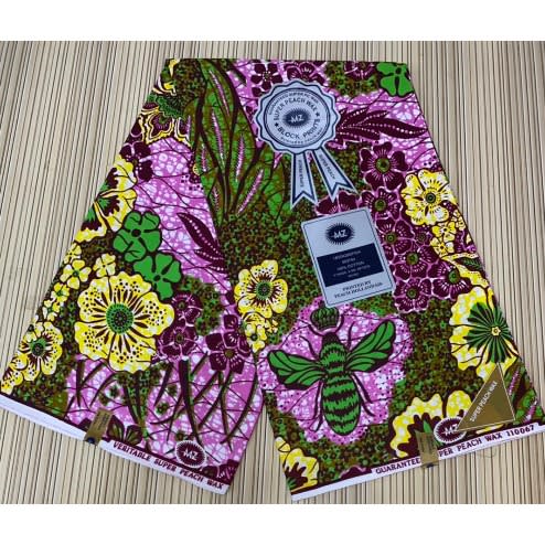 Garden Print Ankara - 6 Yards