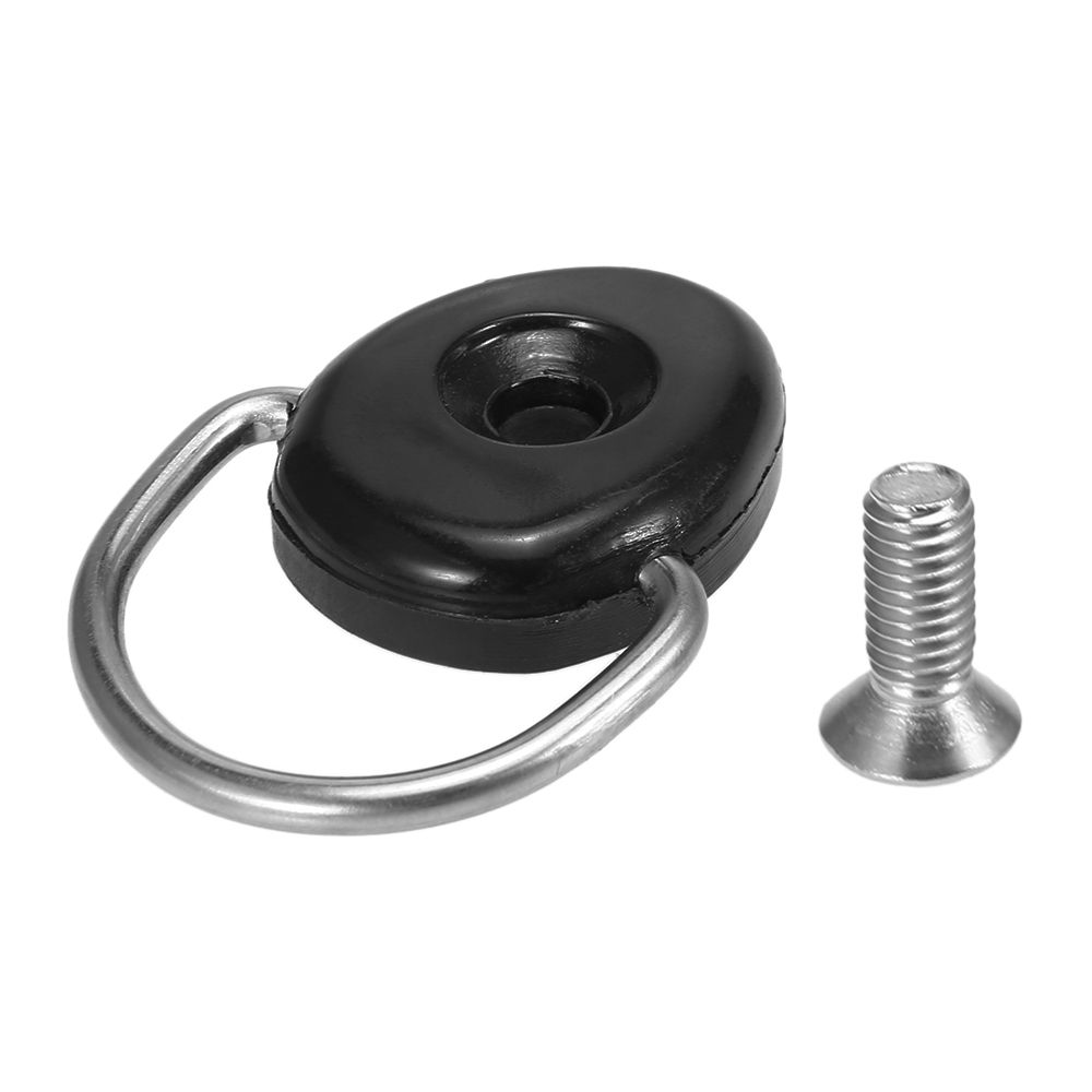 10pcs Kayak Oval D Rings With Screw Kit Deck Loop Mounting