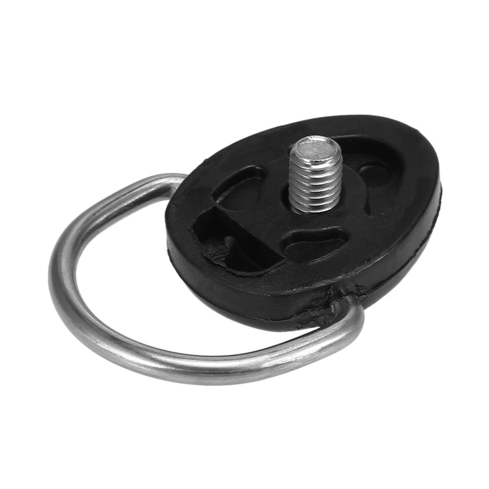 10pcs Kayak Oval D Rings With Screw Kit Deck Loop Mounting