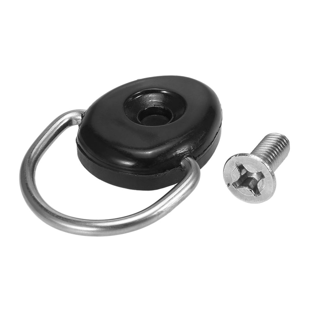 10pcs Kayak Oval D Rings With Screw Kit Deck Loop Mounting