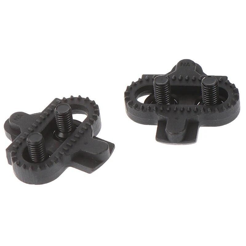 Mountain Biycycle Pedals for SPD Cleats Pedal Clipless Cleat Set MTB Bike Biking Cleats Clip-in Clips kit New