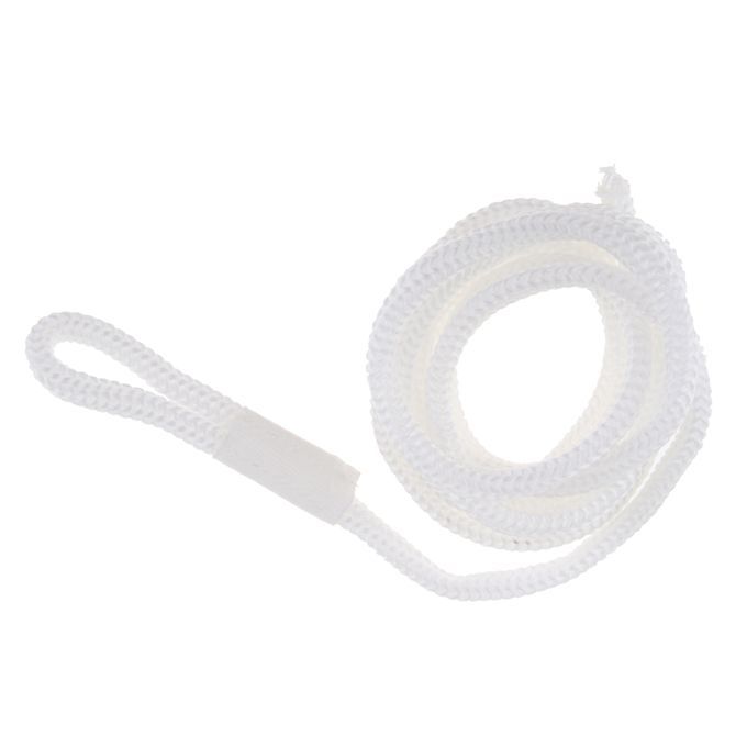 2 Packs White Boat  Lines 14 Inch X 5 Ft Bumper Whips Rope Docking