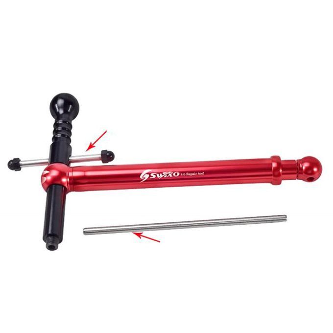 Durable Mountain Bike Wheel Set Rear Variable Lifting Lug  Orre Tion Tool Tail Hook  Orre Tion Tool AG-2.0-red+black+silver