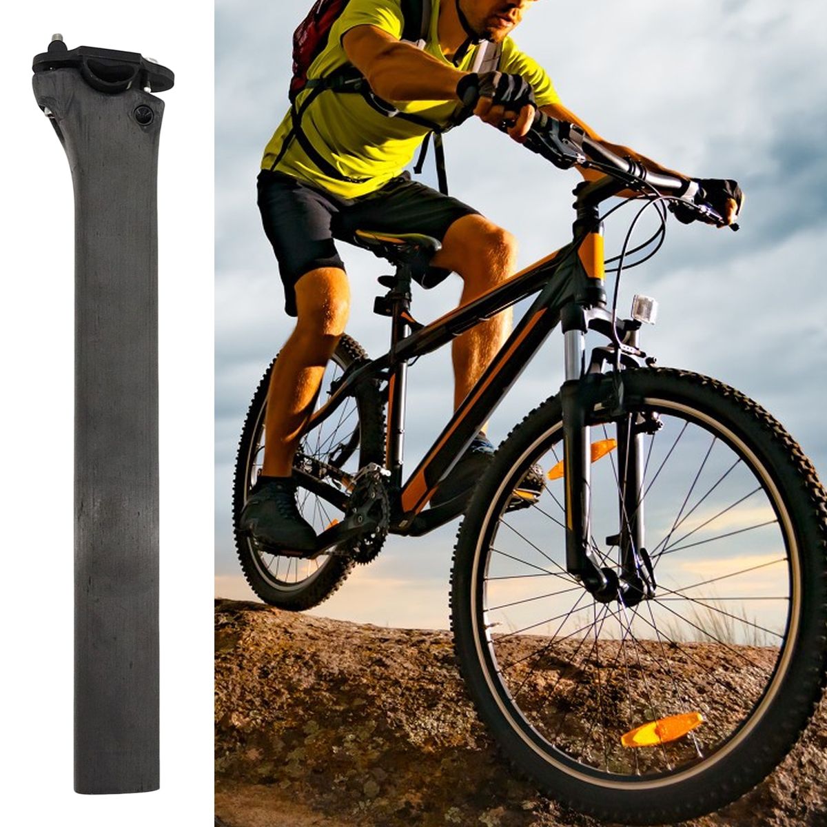 Seat Post Corrosion Resistant Seat Post Black