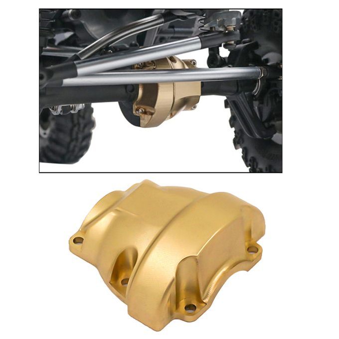 Mini Brass Axle Diff Cover For Racing GEN8 Scout II RC Crawler Car