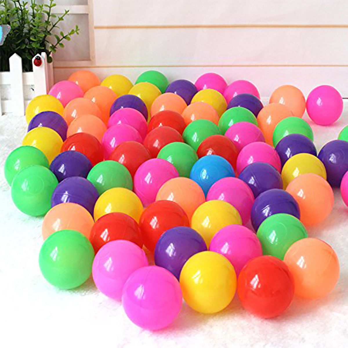 Ball Pit Toy Eco-friendly Funny Stable Baby Tent Ball For-4#