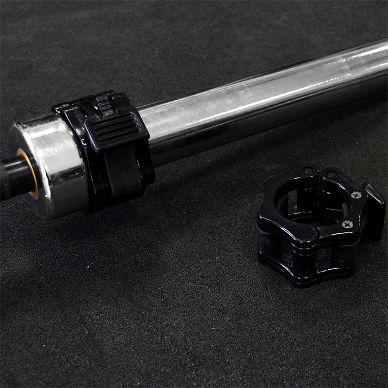 2PCS Barbell Clamps Lock Fitness Weightlifting Gym Buckle