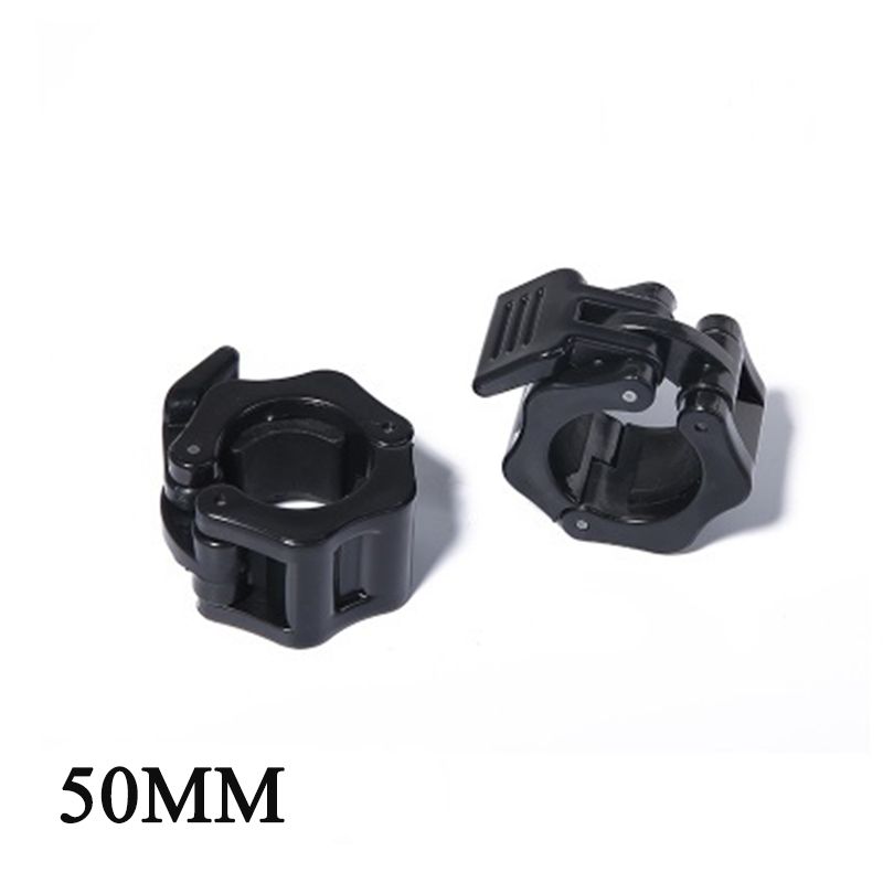 2PCS Barbell Clamps Lock Fitness Weightlifting Gym Buckle
