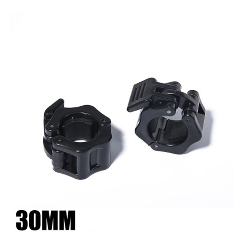 2PCS Barbell Clamps Lock Fitness Weightlifting Gym Buckle