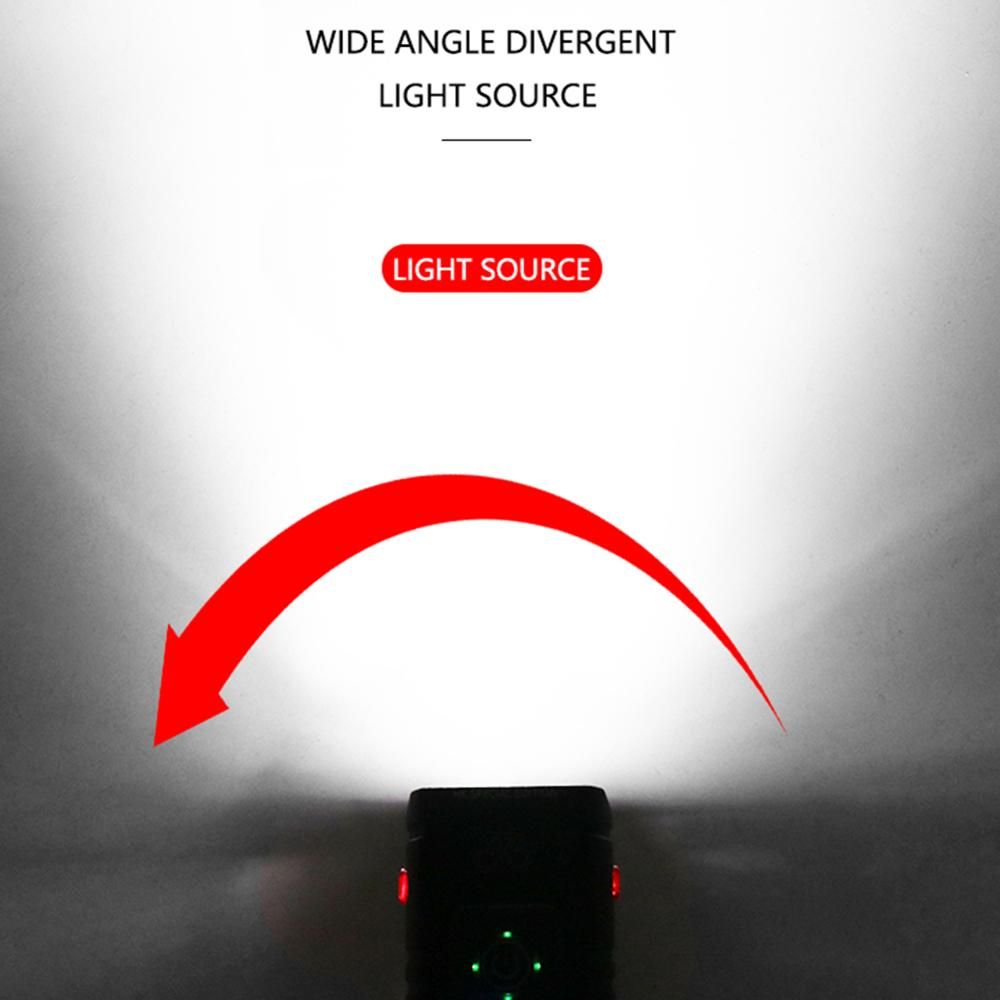 1000LM 2*T6 Strong Lamp USB Rechargeable Power Display