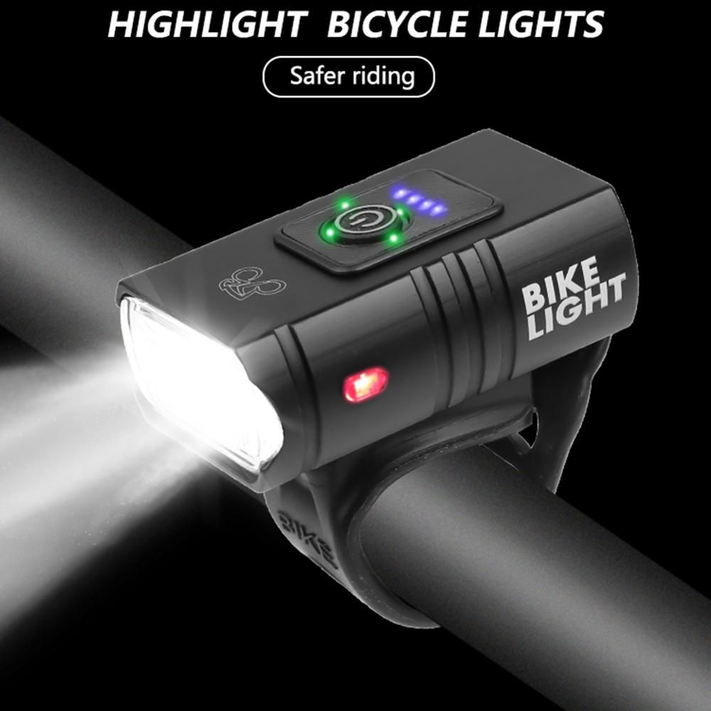1000LM 2*T6 Strong Lamp USB Rechargeable Power Display