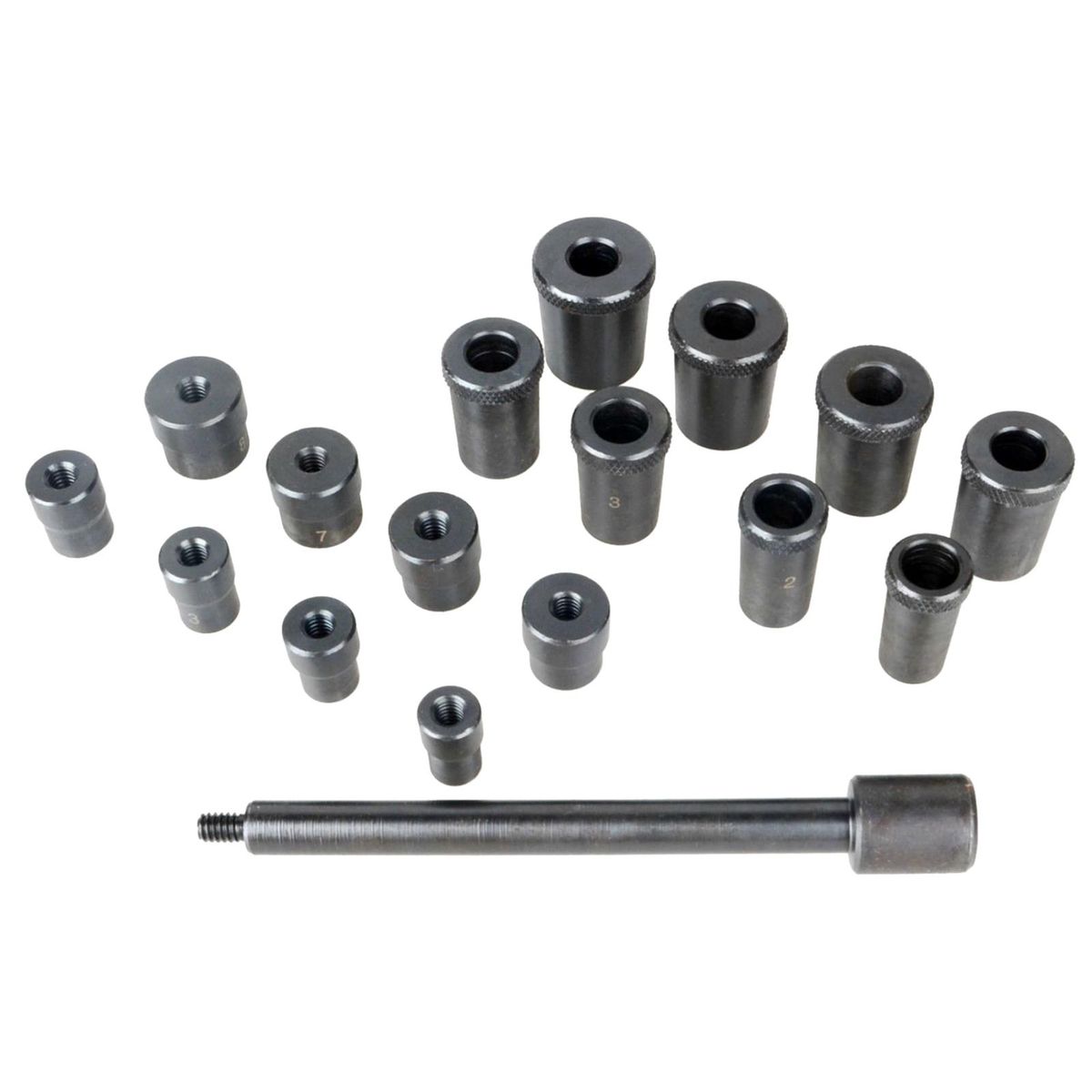 17PCS Universal Coupling Clutch Centering Tools Car Clutch Alignment Tool Kit