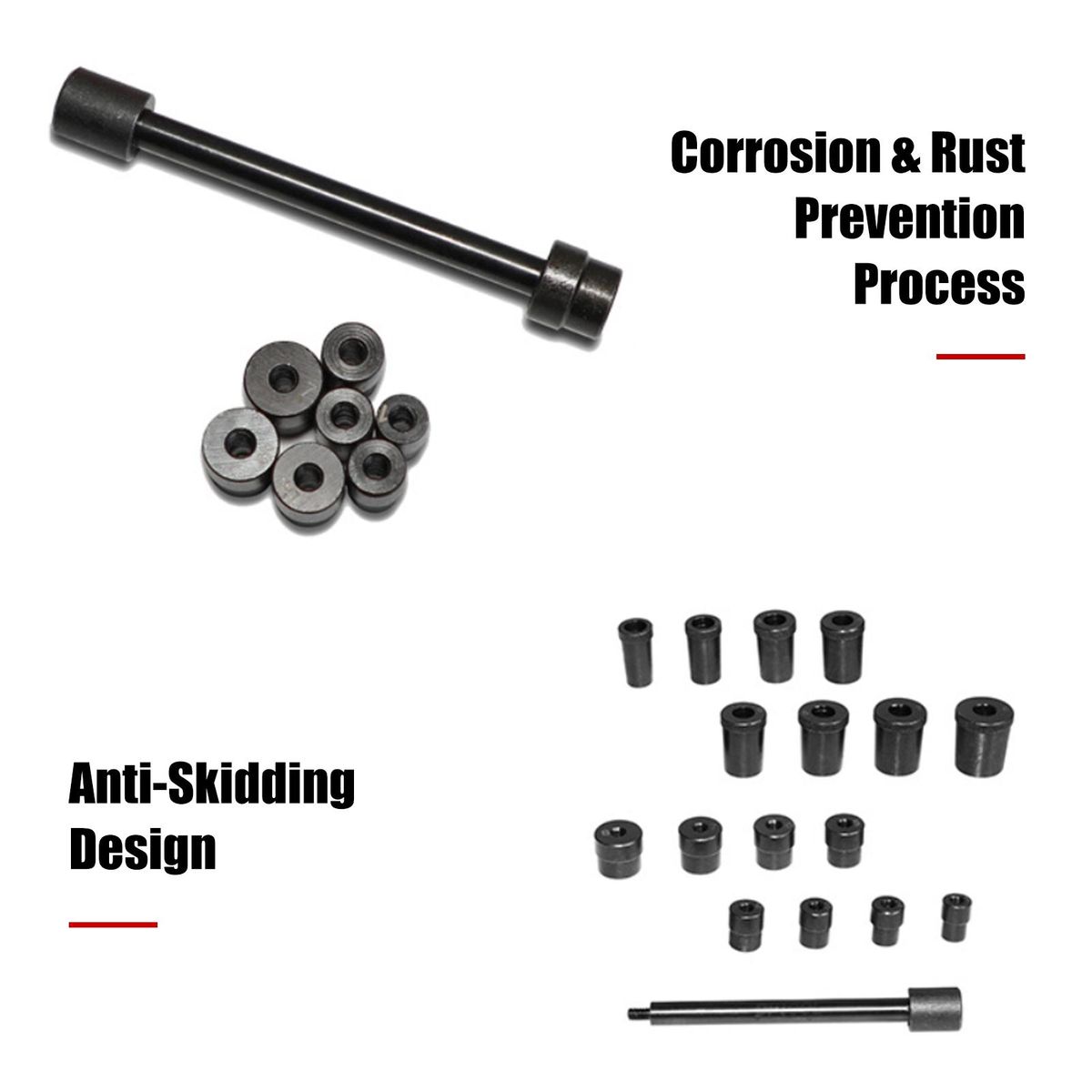 17PCS Universal Coupling Clutch Centering Tools Car Clutch Alignment Tool Kit