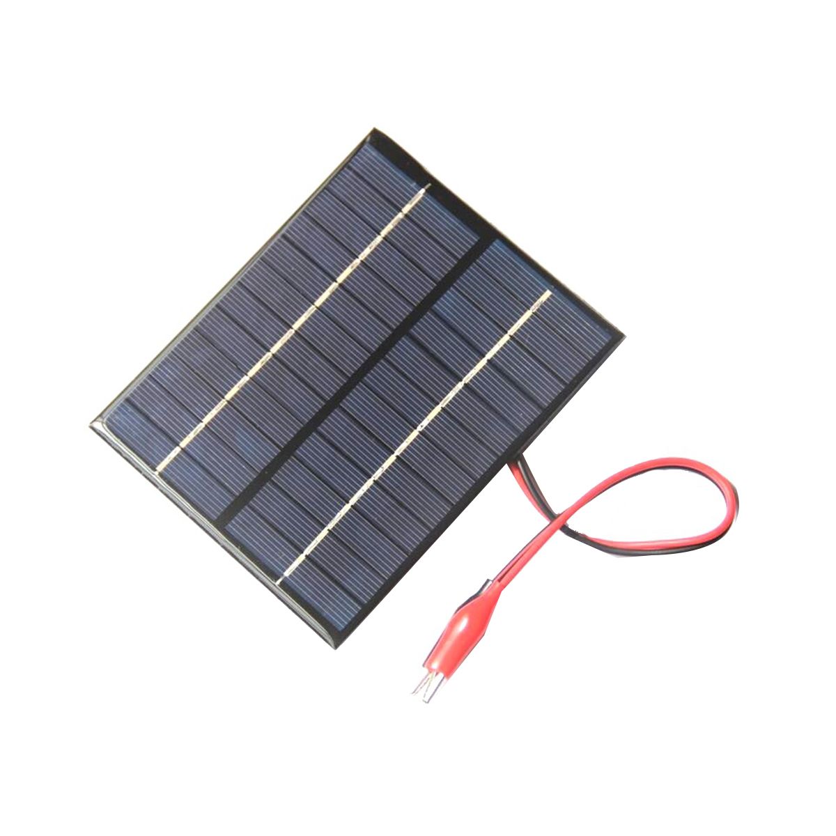 12V 2W Solar Panel Charger Power DIY Solar Cell Module Battery Waterproof for Car Outdoor Camp