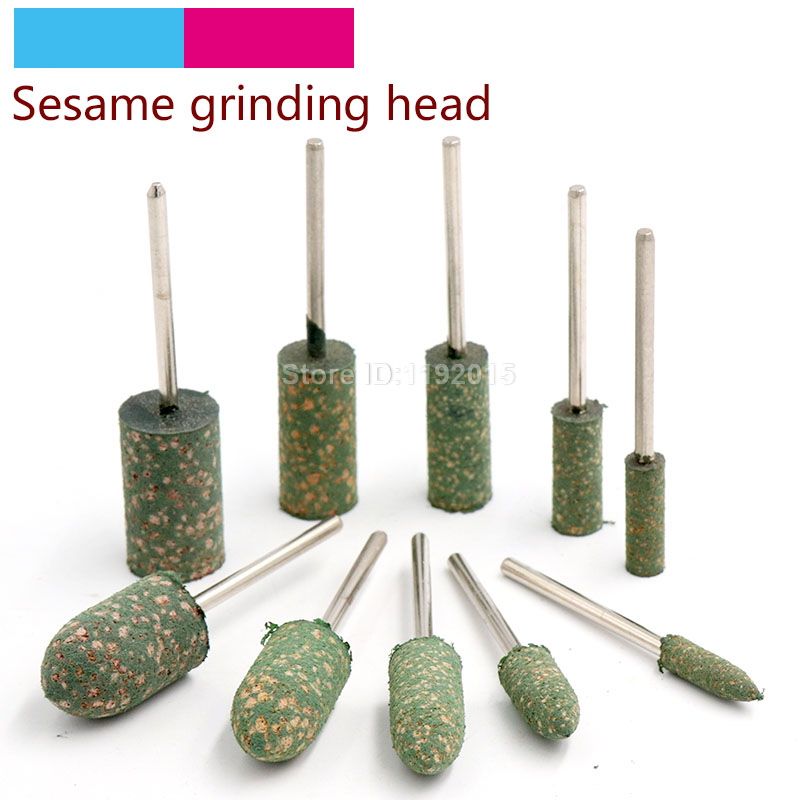 Ztdplsd 3pcs Sesame Shaft Mounted Rubber With Abra