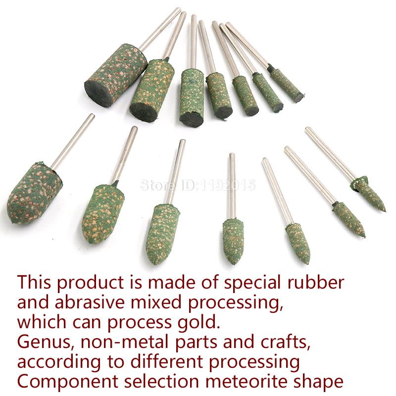 Ztdplsd 3pcs Sesame Shaft Mounted Rubber With Abra