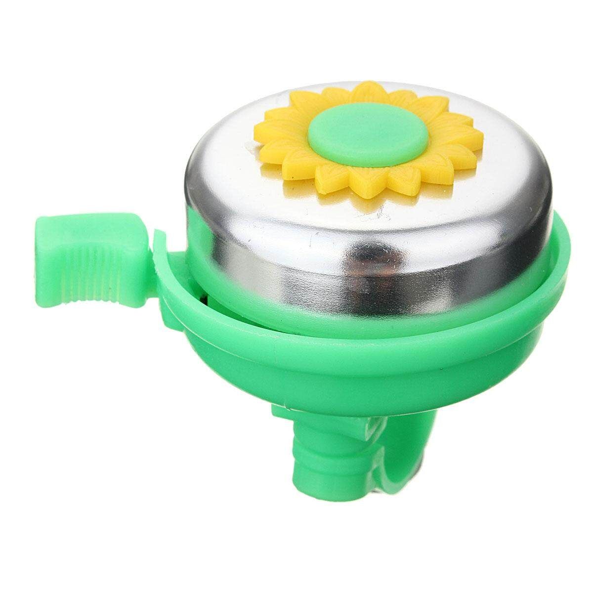 2PCS Sunflower Shaped Kids Children Boys Girls Bike Bicycle Cycling Bell Ring Horn