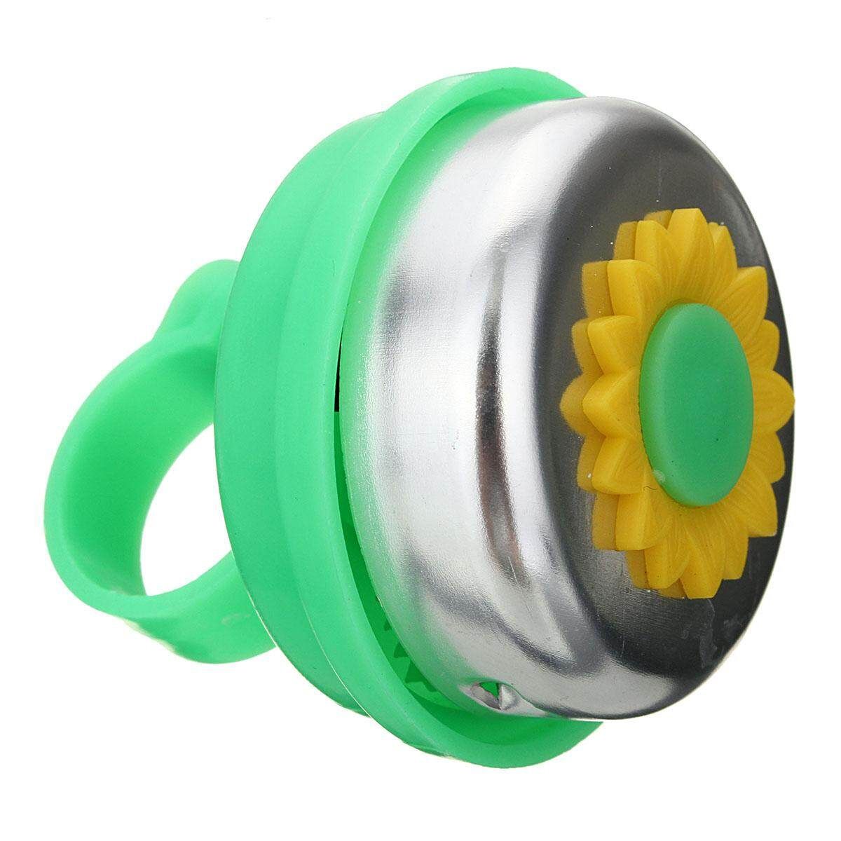 2PCS Sunflower Shaped Kids Children Boys Girls Bike Bicycle Cycling Bell Ring Horn
