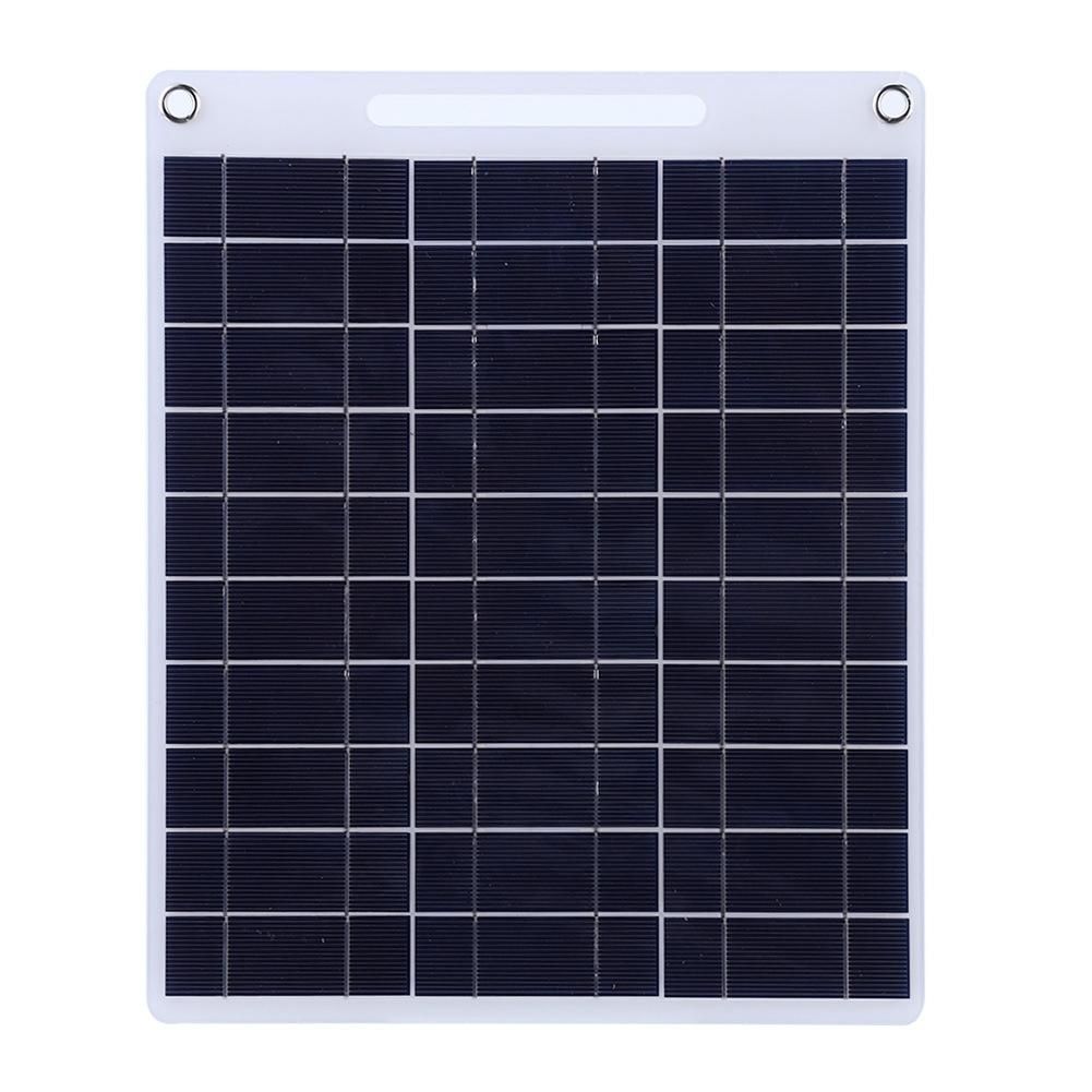 13W 5V Solar Panel Outdoor Mobile Phone Solar Charger Dual USB Solar Flexible Charging Board for Phone Outdoor Camping
