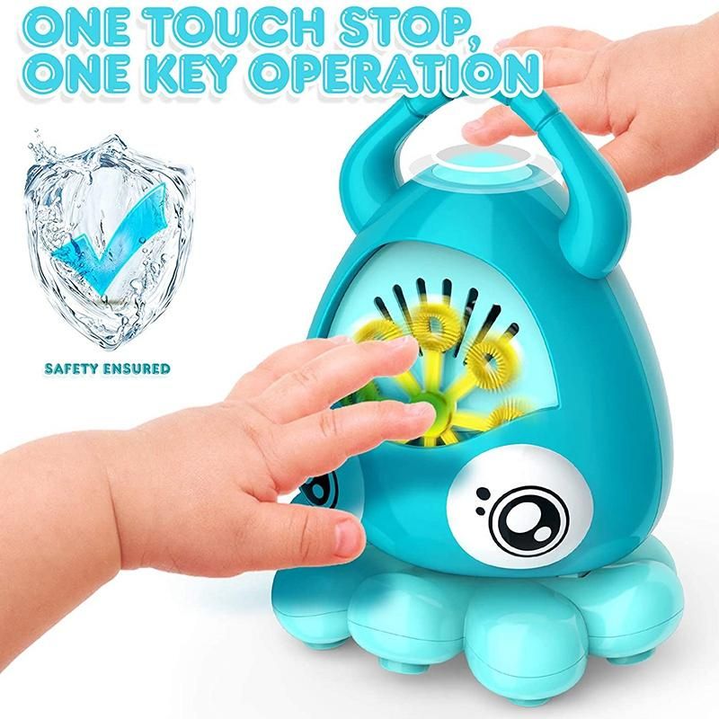 Octopus Automatic Bubble Machine, Portable Music Bubble