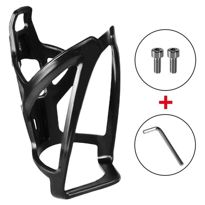 Bottle P  Holder Bi Y Le Water Bottle Holder Bike Drink MTB Road Bike-black-7*14.4cm