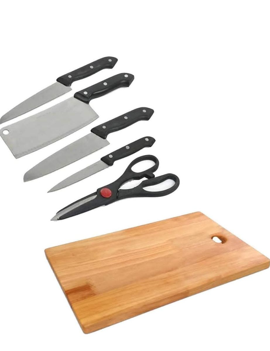 Kitchen Knife And Board