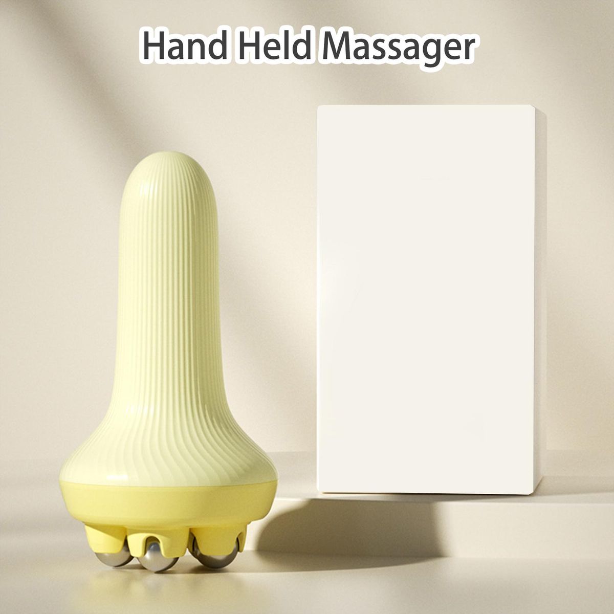 Roller Relaxer Ball Relaxer Meridian Brush Yellow